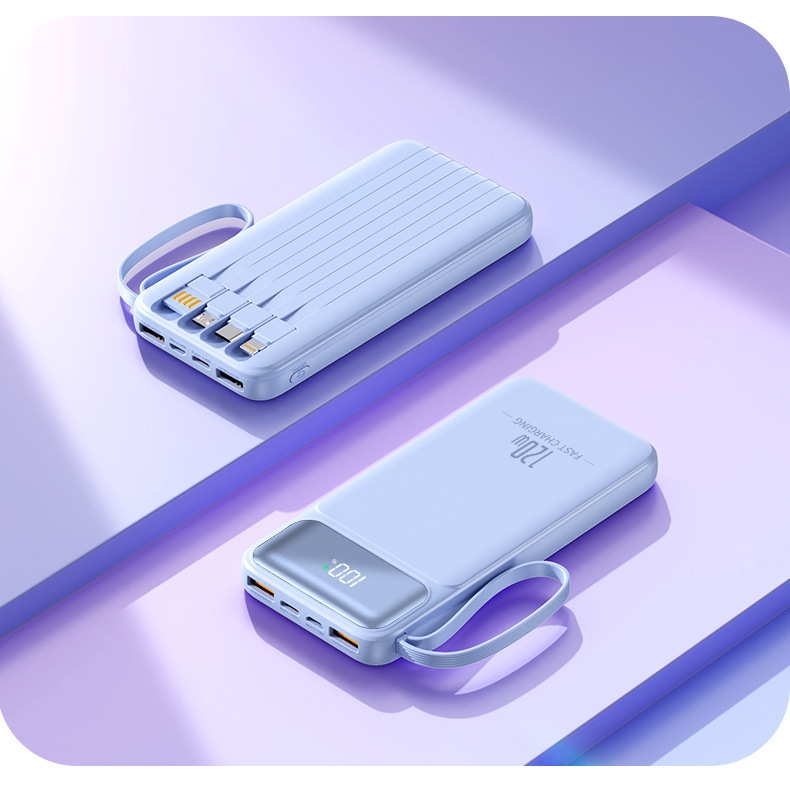 3C認証充電宝120速充帯線カスタム20000ミリアンペア大容量携帯移動電源プレゼント|undefined