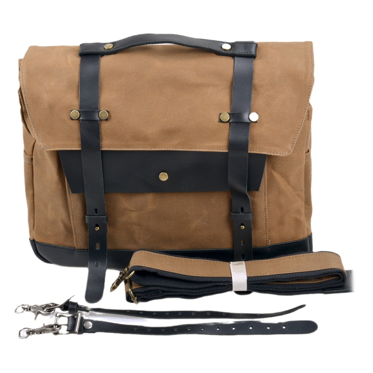 Retro Motorcycle Bag Waterproof Knight Bag Packing Bag Tail Bag Riding Equipment Side Bag Motorcycle Helmet Bag