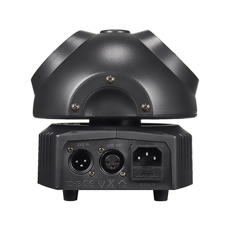 SENLAN【Cross-border】Kaleidoscope Beetle Mini Shaking Effect Light LED Stage Light Pattern Shaking Head Light