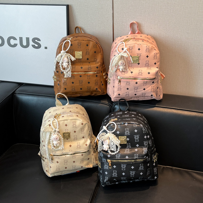 Mochila de mano 2025 nuevo nicho de viaje de moda de alta calidad de gran capacidad universitaria bolsa de ocio para mujeres
