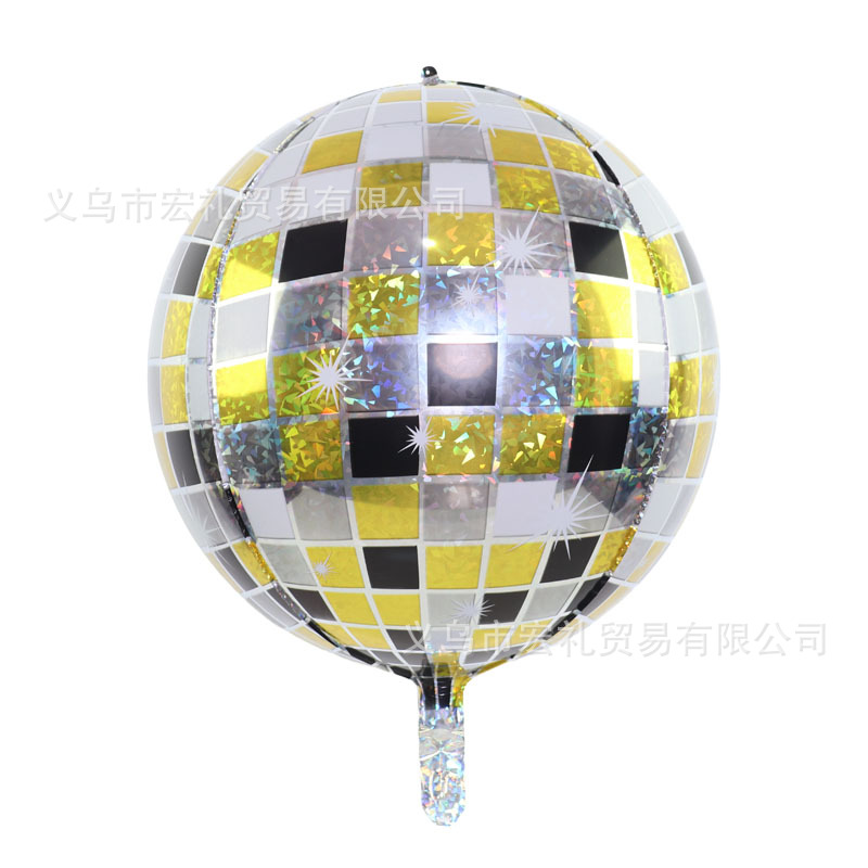 黑金镭射迪斯科4D球