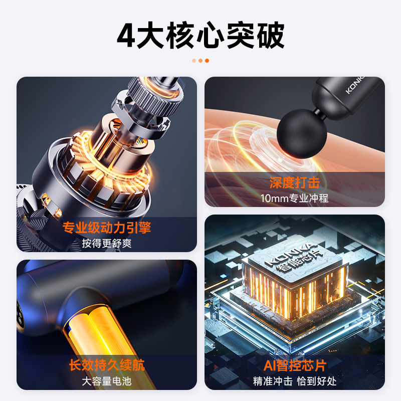 康佳筋膜銃ギフトボックスセット頚椎マッサージ器首保護器プレゼント元旦旧正月ビジネスお土産卸売り|undefined