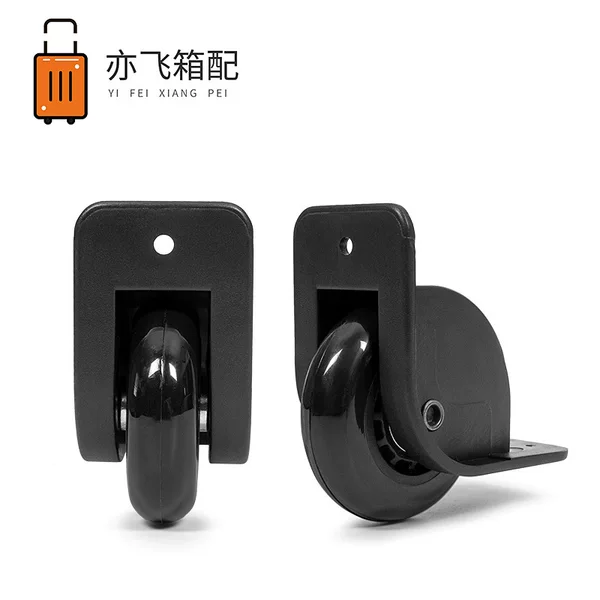 Travel Bag Accessories Plastic Wheels Suitcase Casters Plastic Directional Wheels Tool Makeup Box Pvc Casters