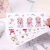 Stickers, waterproof suitcase, popular cartoon individual sticker, scheduler, custom made, Birthday gift