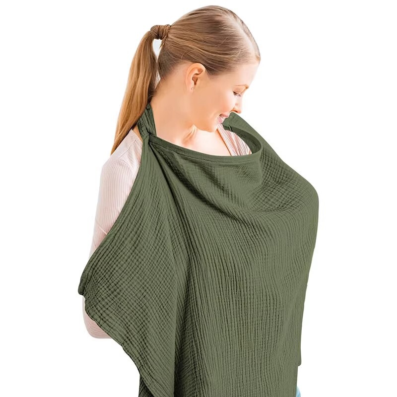外国貿易工場綿外出授乳服カバー布露出防止恥布授乳服ショールガーゼ授乳布通気性|undefined