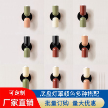 创意酒店餐厅壁灯北欧灯具温馨壁灯奶油风双头卧室床头灯