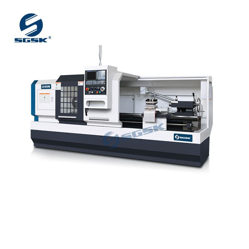CK6136数控车床CK6136 双山导轨数控车平床身硬轨卧式数控车床