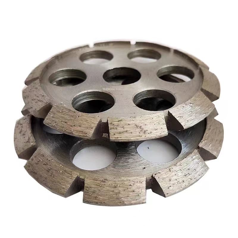 [自营]直径100/125mmV型尖齿清缝开槽轮切割片混凝土石材磨边轮切