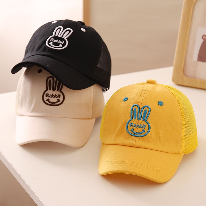 Children Unisex Cartoon Style Sweet Simple Style Rabbit Letter Embroidery Baseball Cap display picture 4