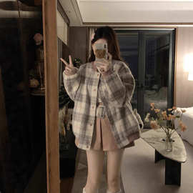 拼接棒球服外套女2025春秋季新款甜酷辣妹宽松休闲夹克上衣潮百搭