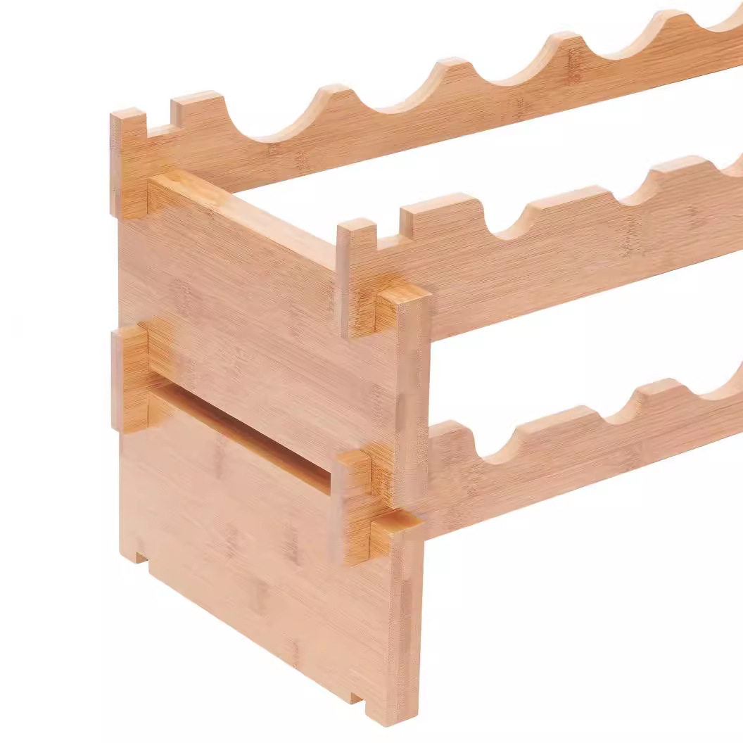 Estantes de vino de madera maciza decoración estante de vino creativo estante de madera maciza estante de exhibición de botellas de vino de estilo europeo estante de vino de sala de estar