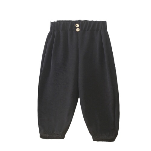Summer Children's Mosquito-Proof Pants Breathable Thin Style Girls' All-match Loose Casual Pants Boys' Lantern Pants Capri Pants