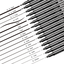 广纳8050针管笔防水勾线笔漫画高达描边描线动漫设计手绘勾边图笔