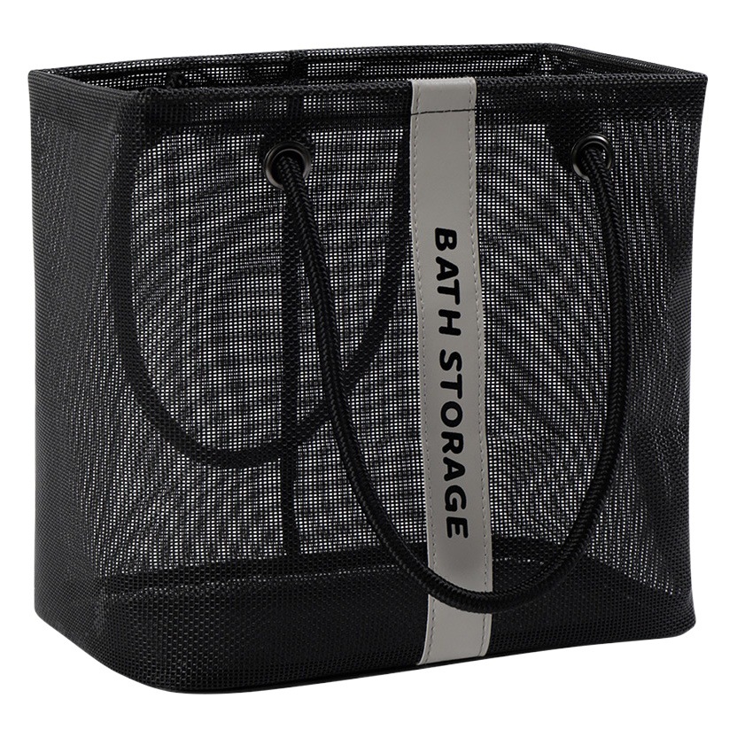 Bolsa de baño bolsa de lavado Portátil Bolsa de baño de toalla de baño impermeable para hombres cesta de almacenamiento de malla grande