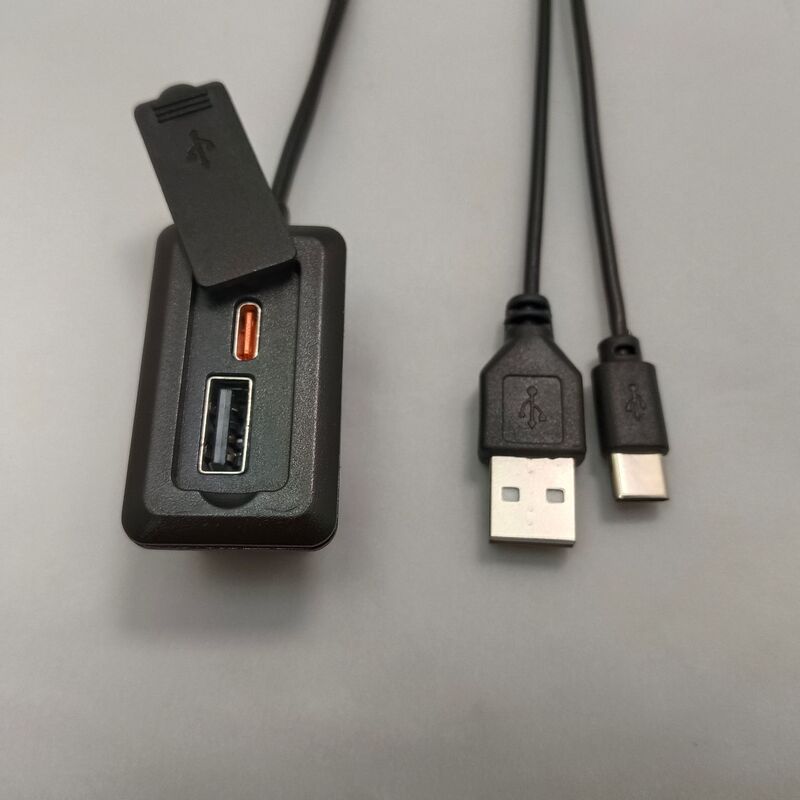 Backpack External USB Dual-Use Charging Interface Adapter Charging Cable Shell Buckle Luggage USB Charging Accessories