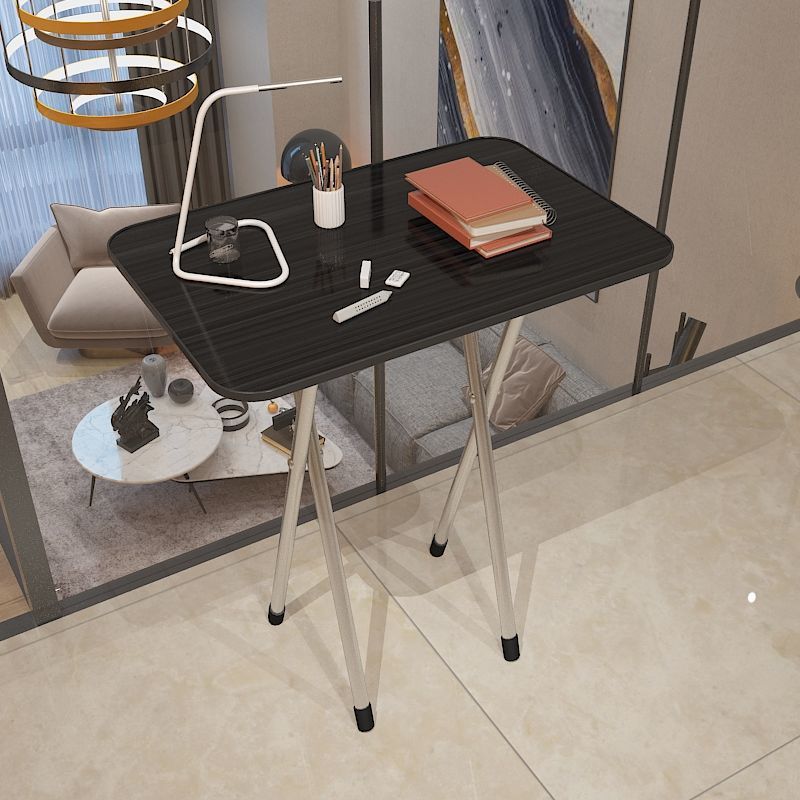 Mesa plegable simple portátil rectangular contra la pared pequeña mesa dormitorio de alquiler mesa de comedor pequeña mesa cuadrada al aire libre