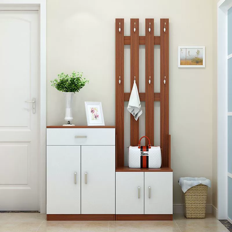 Garment Rack Freestanding Shoe Cabinet Wardrobe Hanger from Yomiego