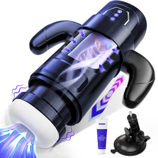 Men's automatic telescopic airplane, interactive toy, fully automatic