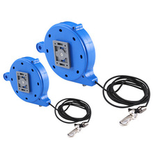 自动失手绳盘式20米40米护竿绳遛鱼绳盒式钓鱼伸缩弹力鱼竿防脱