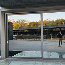 高端铝合金厨房推拉门客厅两三联动吊轨门阳台卫生间玻璃隔断移门