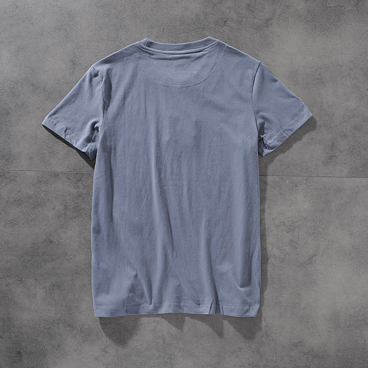Air-rainbow spring/summer water wash hair print comfortable men's round-neck short-sleeved T-shirt youth half-sleeve AR802 26
