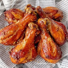 掌替食品香烤小鸡腿即食高蛋白熟食健身解馋饱腹鸡肉批发零售包邮