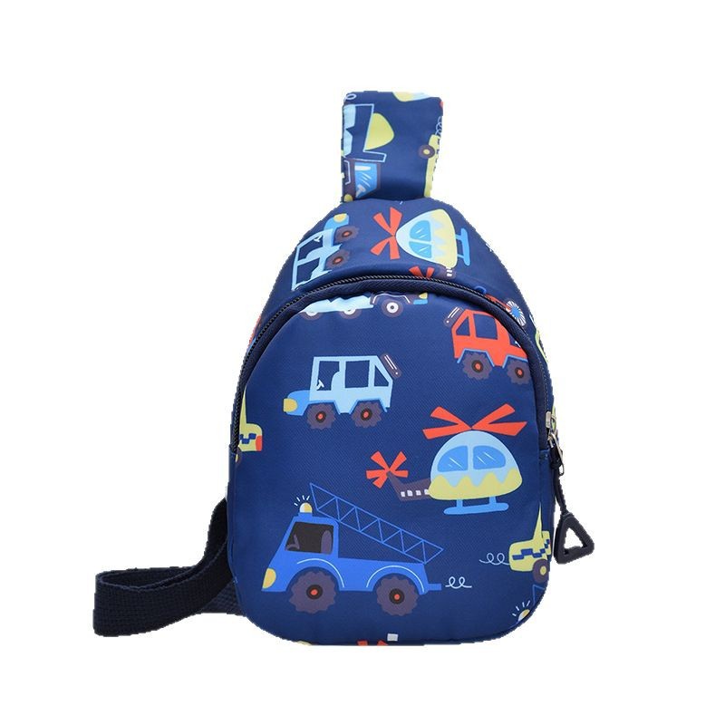 Bolsos de pecho para niños 2025 nuevos dibujos animados lindos bebés de estilo extranjero mochila casual bolsa de cambio accesorios