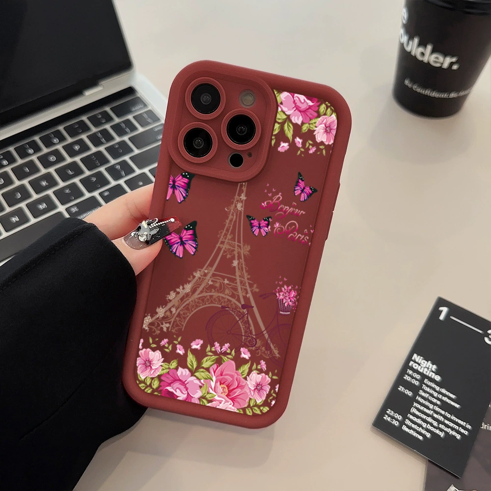 Яблоко, iPhone16, совместимый окрашенный чехол для телефона, 16promax
