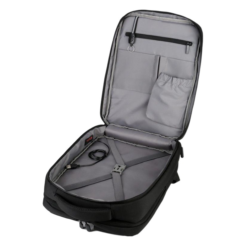 Casual Backpack Male Salesman Business Backpack Laptop Bag Travel Bag Gift Label