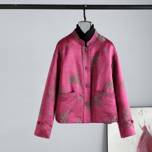 2025年秋冬新款新中式国风高端羽绒服短款轻薄保暖鹅绒服外套女