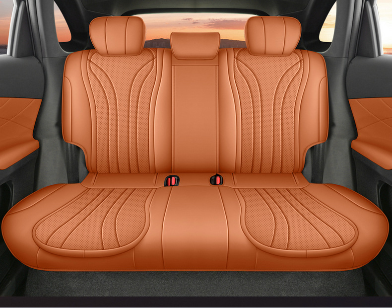 26 Models of Fifth-Generation Tiggo 8 Special Car Seat Covers, All-Season Universal Full-Cover Leather Perforated Breathable Seat Covers