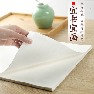 Every day to practice four feet of raw propaganda blank 8 open ripe propaganda 4 open half ripe propaganda brush practice meticulous painting traditional Chinese painting rice paper