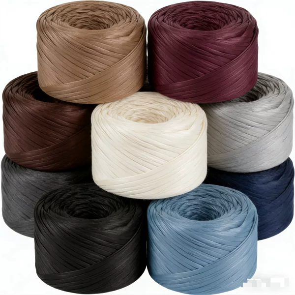 Popular Overseas Product: Nappa Leather Cord Fabric Strip Matte Leather Woven Bag Blanket Soft Faux Leather Matte Thread