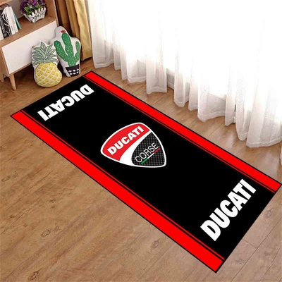 Avtomobil döşəmə paspasları — Mat, Stain-Resistant, Wear-Resistant, Easy to - motorcycle-33-40120cm-crystal-velvet-dot-bottom
