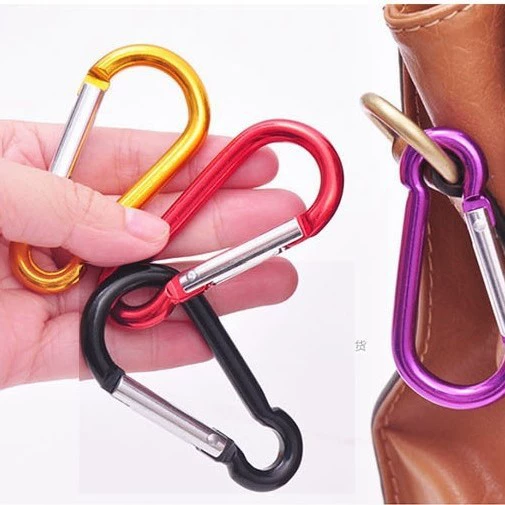 Заводская поставка высокого качества 3,6x46 мм подвесная пряжка в форме тыквы, красочный процесс окисления, алюминиевая пряжка, удобная пряжка