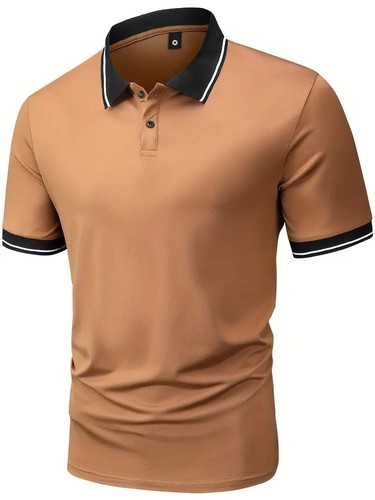 Cross-border bestseller European code polo shirts summer fashion large stock available