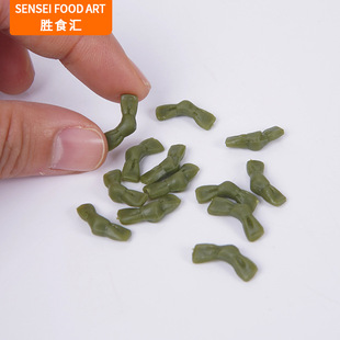 PVC simulation food mini kelp knot toy DIY hand-made simulation string incense food play material bag accessories