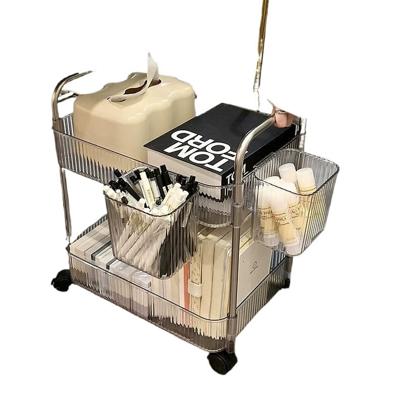 Аcrylic cart для кровати, полка для стола, система хранения