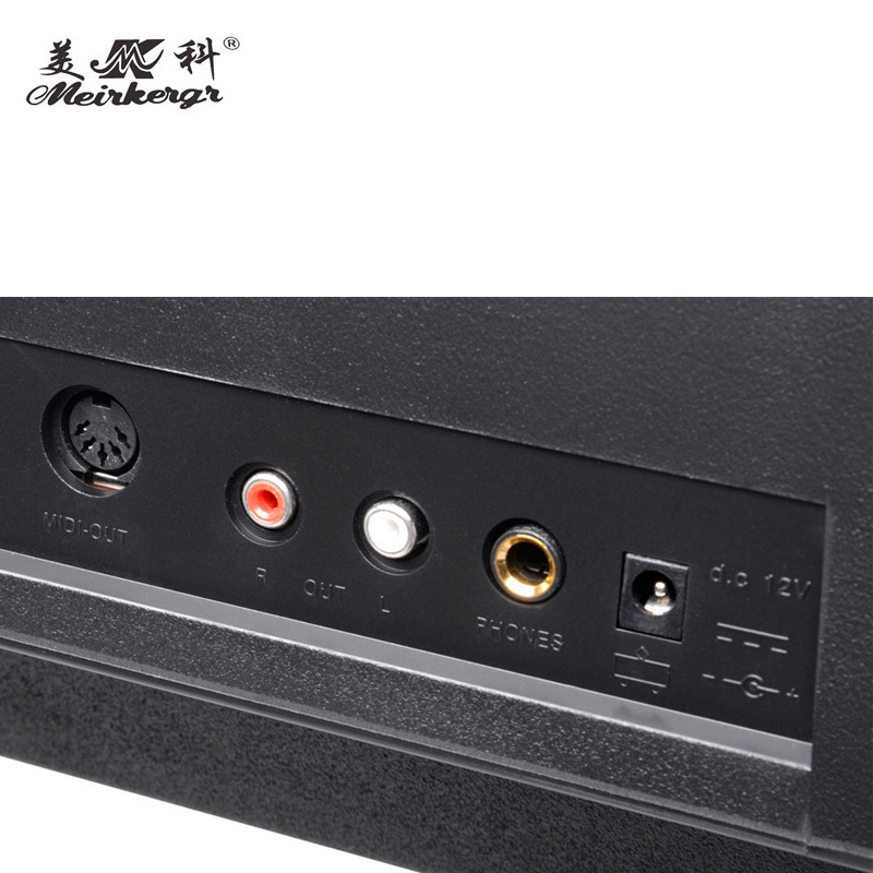 外贸出口美科61键演奏型电子琴 MK939成人键盘乐器英文版现货销售详情图7
