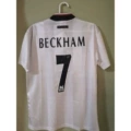 98-99 White Man L Away Short Sleeve + #7