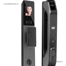 防水防晒智能门锁指纹3D人脸识别智能锁电子锁全自动户外别墅庭院