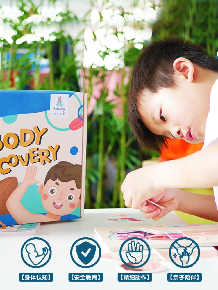 Physiological material for experiments, toy for elementary school students, handmade, science, body organs