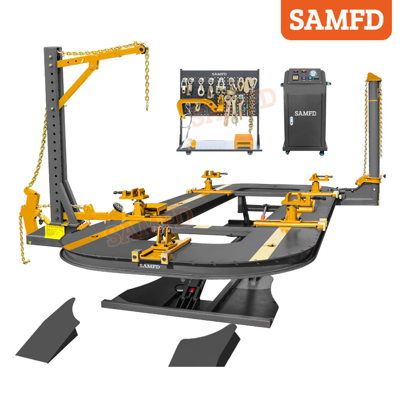 SAMFD jack beam corrector chapa metálica equipo de reparación de automóviles depresión reparación plataforma de corrector salida