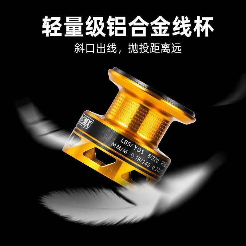 Rueda giratoria de alambre de metal rueda de pesca de taza rueda de mar rueda de alambre de pesca de metal rueda de pesca de mar carretera de comercio de rueda de cadena de suministro fábrica al por mayor