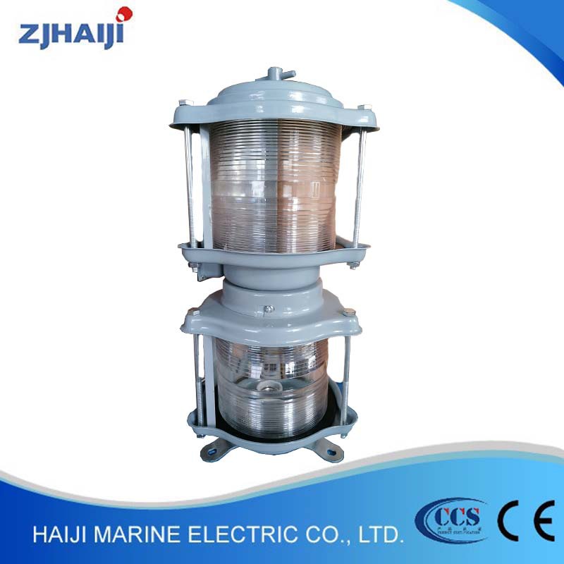 厂家直销 船用灯具 钢质 桅灯CXH3-10B  双层船用航行信号灯