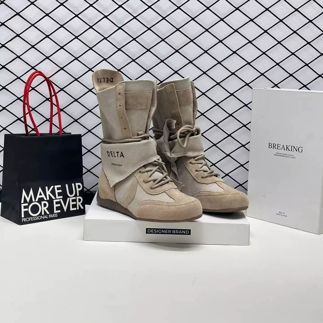 Martens, summer thin low boots platform, breathable footwear