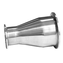 PK7J wholesale 304 stainless steel sanitary quick-connect large and small end fitting clamp quick-connect diameter reducer rapid eccentric pipe