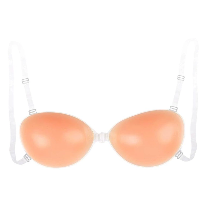 Силиконовая нашивка на бюст для женского свадебного платья нижнее белье без бретелек пуш-ап маленький нагрудный утолщенный невидимый бюстгальтер верхние подвесные сумки нашивка на грудь