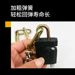 Chain Lock Bicycle Lock Electric Vehicle Motorcycle Anti-Theft Lock Iron Chain Lock Door Lock Factory Direct Sale