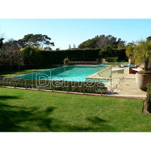 佛山泳池栏杆 游泳池隔离栏杆 无立柱型落地玻璃护栏